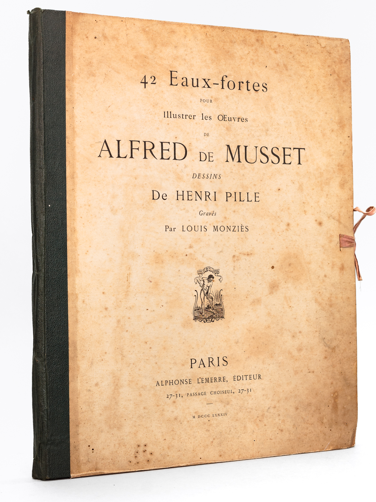 42 Eaux-fortes pour Illustrer les Oeuvres de Alfred de Musset …