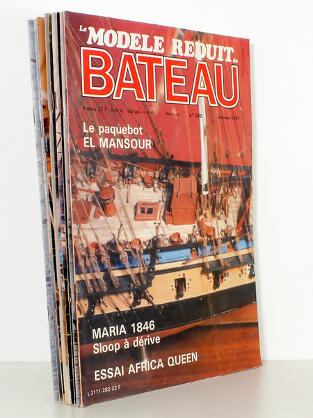 Le Modèle réduit de bateau (année 1987 complète : 11 …