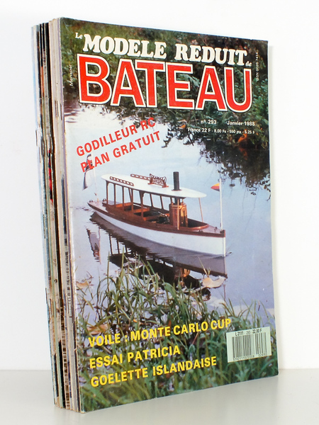 Le Modèle réduit de bateau (année 1988 complète : 11 …