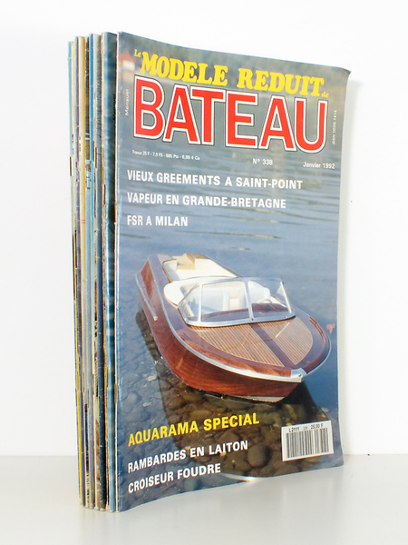Le Modèle réduit de bateau (année 1992 complète : 12 …