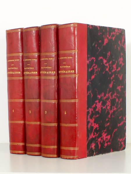 Cours complet de littérature moderne ( 4 tomes - complet …