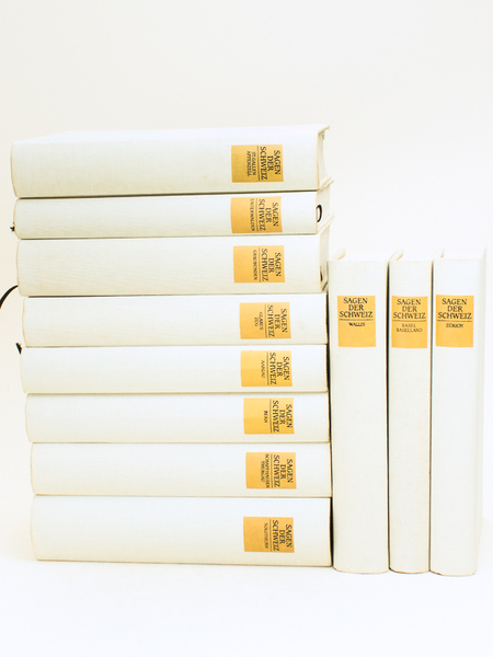 Sagen der Schweiz. Herausgeben von Peter Keckeis (11 Bände) Aargau, …