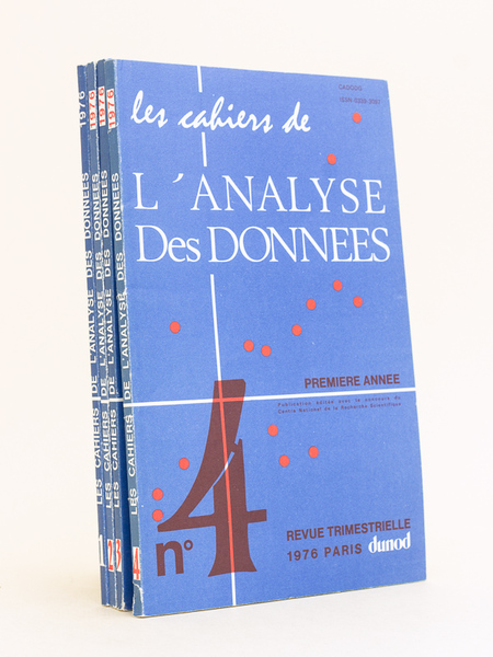 Les cahiers de l'analyse des données. Première Année Complète (4 …