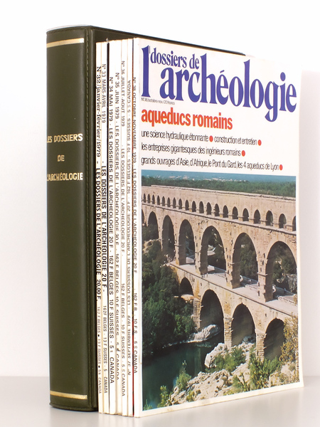 Les dossiers de l'Archéologie (revue) n° 32 à 38 ( …