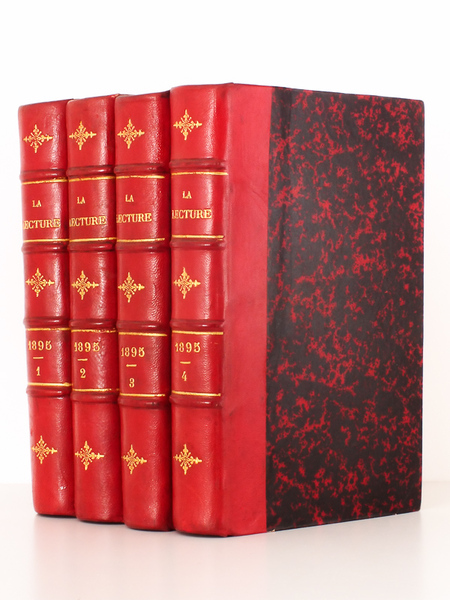 La Lecture - magazine littéraire bi-mensuel , Année 1895 complète …