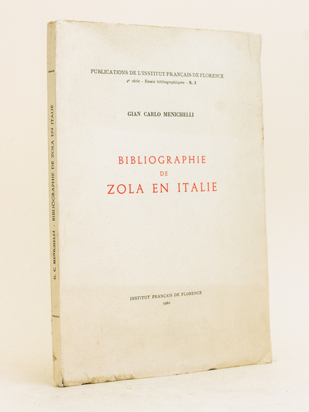 Bibliographie de Zola en Italie