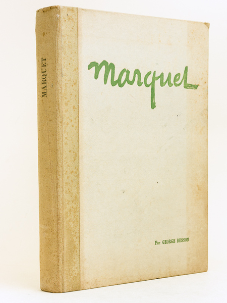 Marquet [ Avec une Lettre autographe signée de Marcelle Marquet …