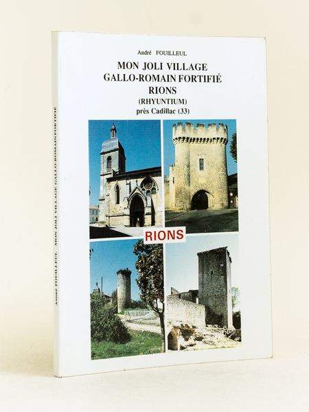 Mon Joli village gallo-romain fortifié. Rions (Rhyuntium) près Cadillac (33)