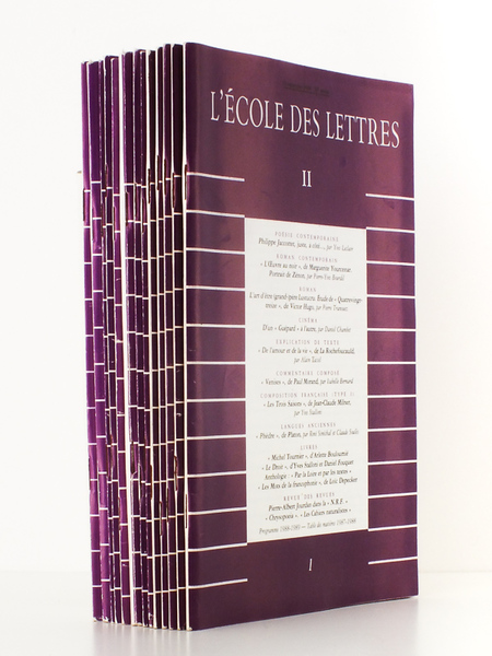 L'école des lettres II , Revue bimensuelle éditée par l'Ecole …