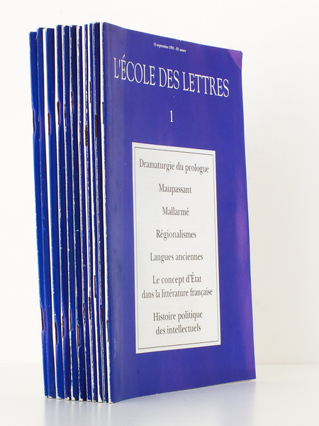 L'école des lettres , Revue bimensuelle éditée par l'Ecole des …