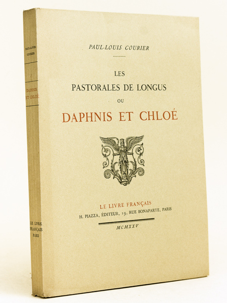 Les Pastorales de Longus ou Daphnis et Chloé