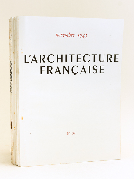 L'Architecture Française [Lot de 17 Numéros de Février 1942 à …