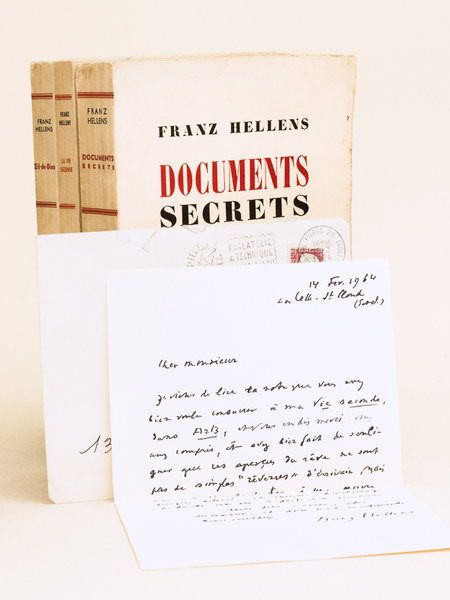 [ Lot de 3 livres dédicacés par l'auteur, auxquels on …