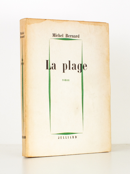 La plage , roman [ exemplaire dédicacé par l'auteur ]