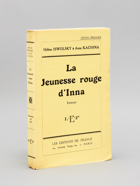 La Jeunesse rouge d'Inna [ Edition originale - Livres signés …
