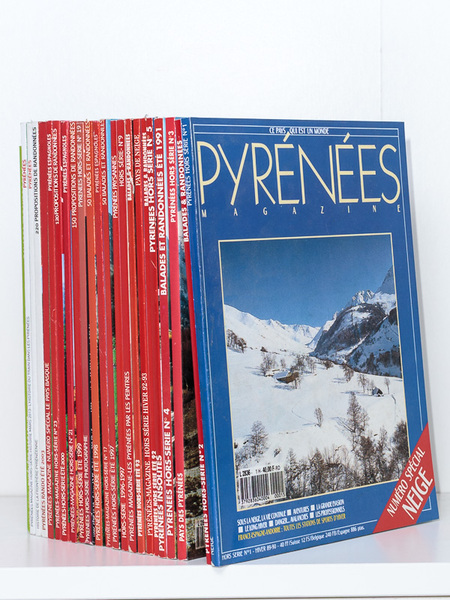 Pyrénées Magazine ( lot de 23 num. hors-série ) : …