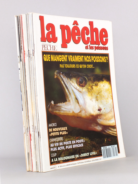 La pêche et les poissons ( année 1994, 12 num., …