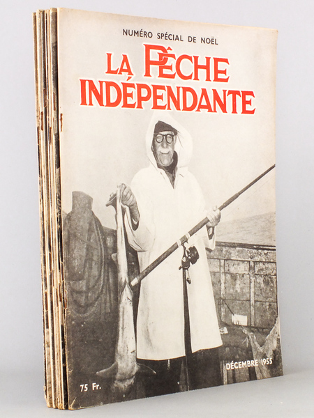 La pêche indépendante - Année 1955 complète (lot de 12 …
