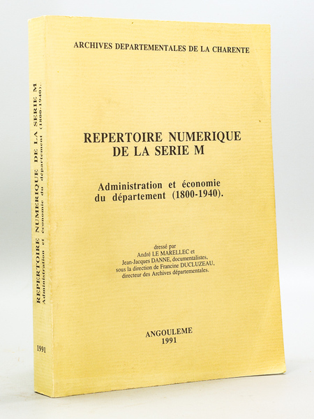 Archives départementales de la Charente. Répertoire numérique de la série …