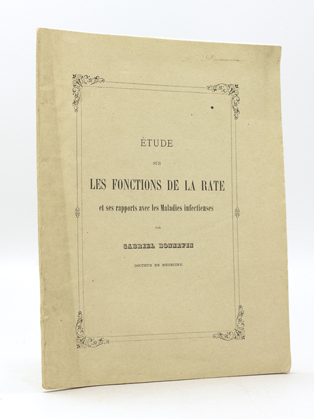 Etude sur les Fonctions de la Rate et ses Rapports …