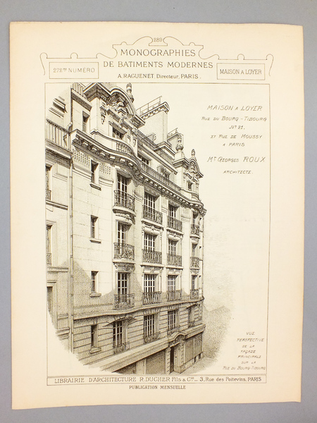 Monographies de Bâtiments Modernes - 272e numéro : Maison à …