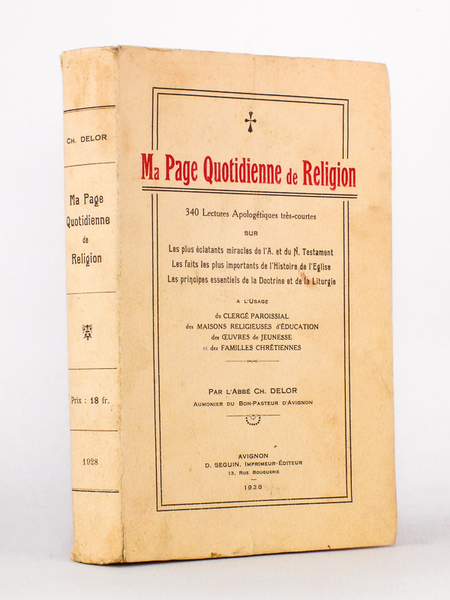 Ma Page Quotidienne de Religion - 340 lectures apologétiques très …