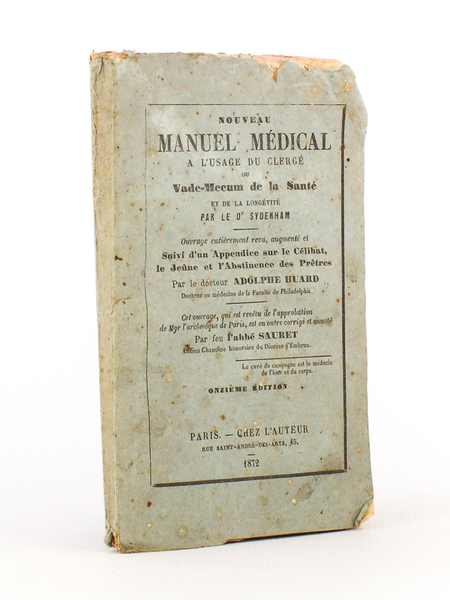 Nouveau manuel médical à l'usage du clergé, ou Vade-Mecum de …
