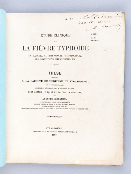 Des thromboses cachectiques et de l'Embolie pulmonaire [ Thèse présentée …