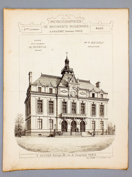 Monographies de Bâtiments Modernes - Mairie de la commune du …