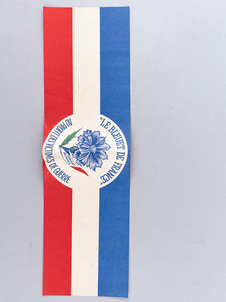 Le Bleuet de France Au profit des victimes de Guerre