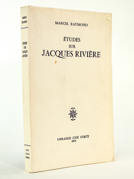 Etudes sur Jacques Rivière