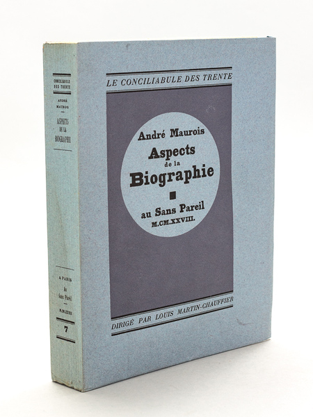 Aspects de la Biographie [ Edition originale - Livre dédicacé …