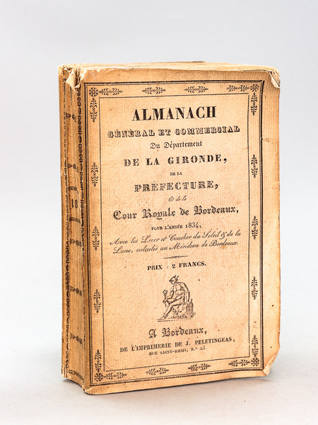 Almanach Général et Commercial du Département de la Gironde, de …