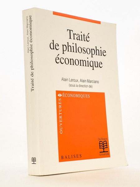 Traité de philosophie économique