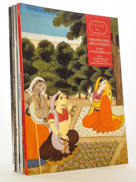 [ Lot de 6 catalogues de ventes aux enchères d'art …