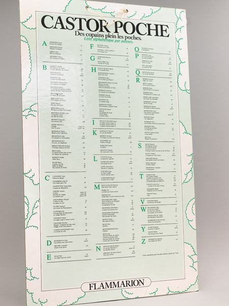 Catalogue de librairie de la collection Castor-Poche. Des Copains plein …