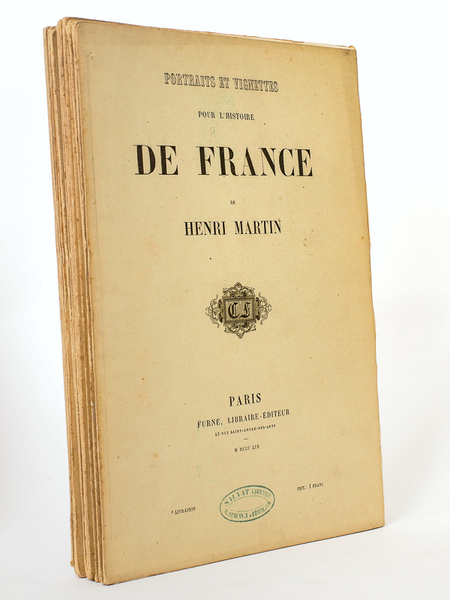 Portraits et Vignettes pour l'Histoire de France de Henri Martin …