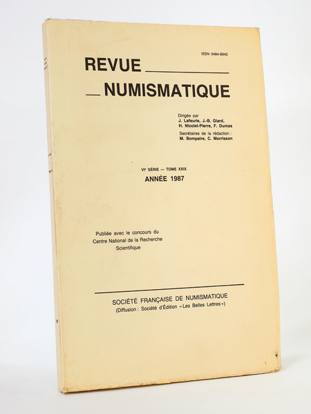 Revue de Numismatique - VIe Série , Tome XXIX ( …