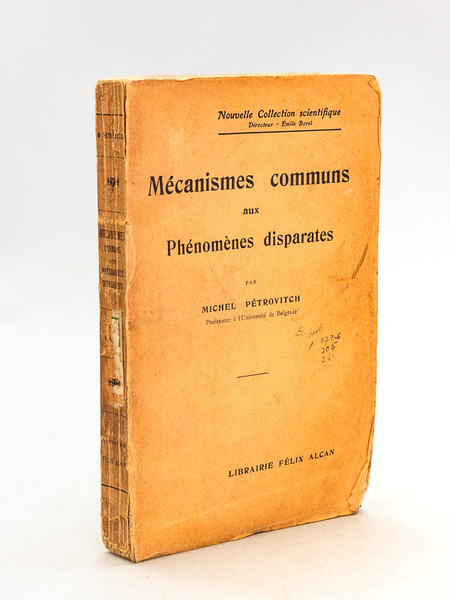 Mécanismes communs aux Phénomènes disparates [ Edition originale de la …