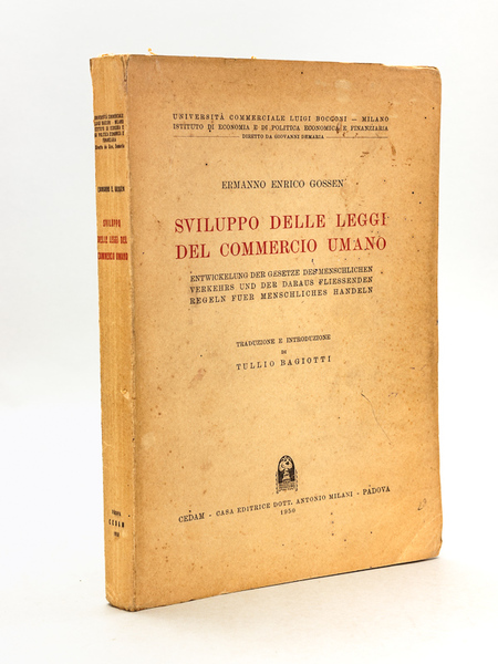 Sviluppo delle Leggi del Commercio Umano. Entwickelung der Gesetze der …