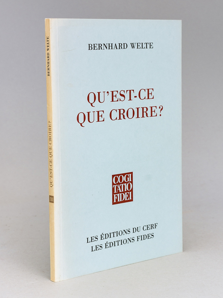 Qu'est-ce que croire ?