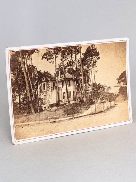 Photo ancienne de la Villa "Moulin Rouge" à Arcachon