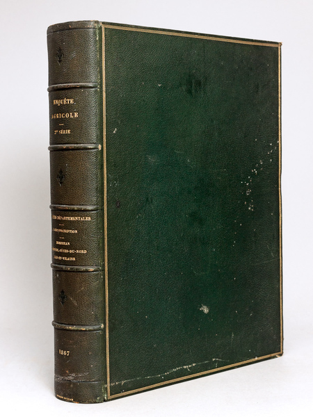 Enquête Agricole. Deuxième Série : Enquêtes départementales. 3e Circonscription : …