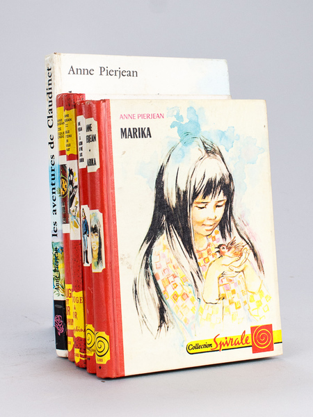 [ Lot de 5 livres, tous avec belles dédicaces ou …