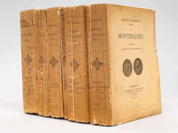 Pensées et Fragments inédits de Montesquieu (2 Tomes - Complet) …