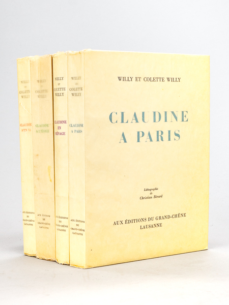 [ Coffret de 4 ouvrages : ] Claudine à l'Ecole …