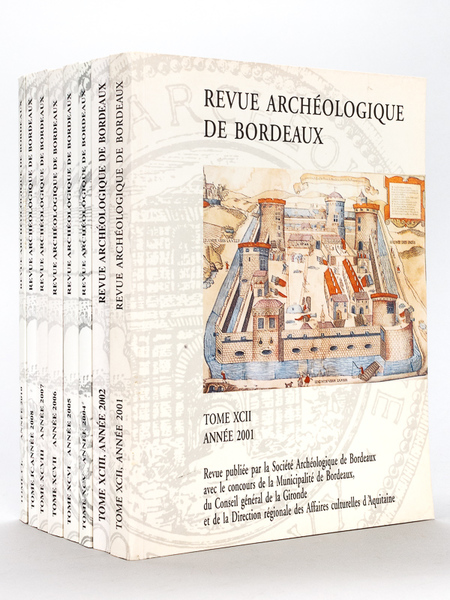 Revue Archéologique de Bordeaux (Lot de 8 Volumes) [ Contient …