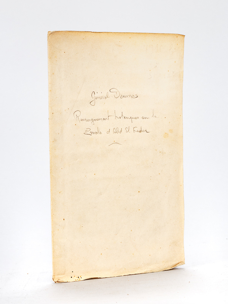 Renseignemens historiques sur la Zmala d'Abd-El-Kader tombée au pouvoir de …