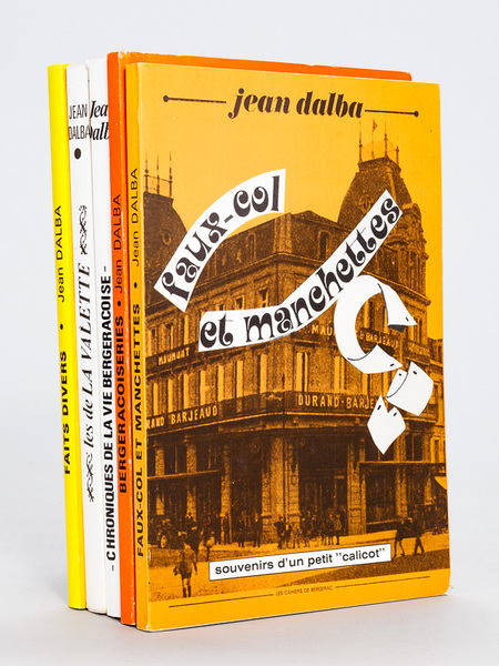 [ Lot de 5 livres dédicacés par l'auteur ] Faits …