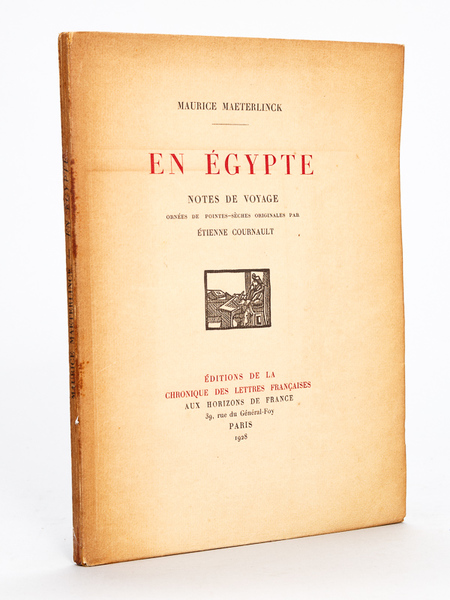 En Egypte. Notes de Voyage ornées de de pointes-sèches originales …
